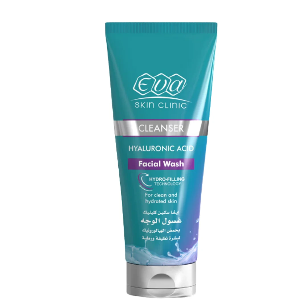 EVA Skin Clinic Hyaluronic Acid Facial Wash – Hydratační čisticí gel na obličej s kyselinou hyaluronovou