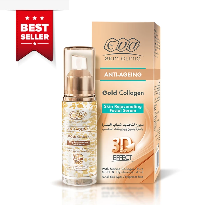 EVA Cosmetics Gold Collagen omlazující sérum 30 ml