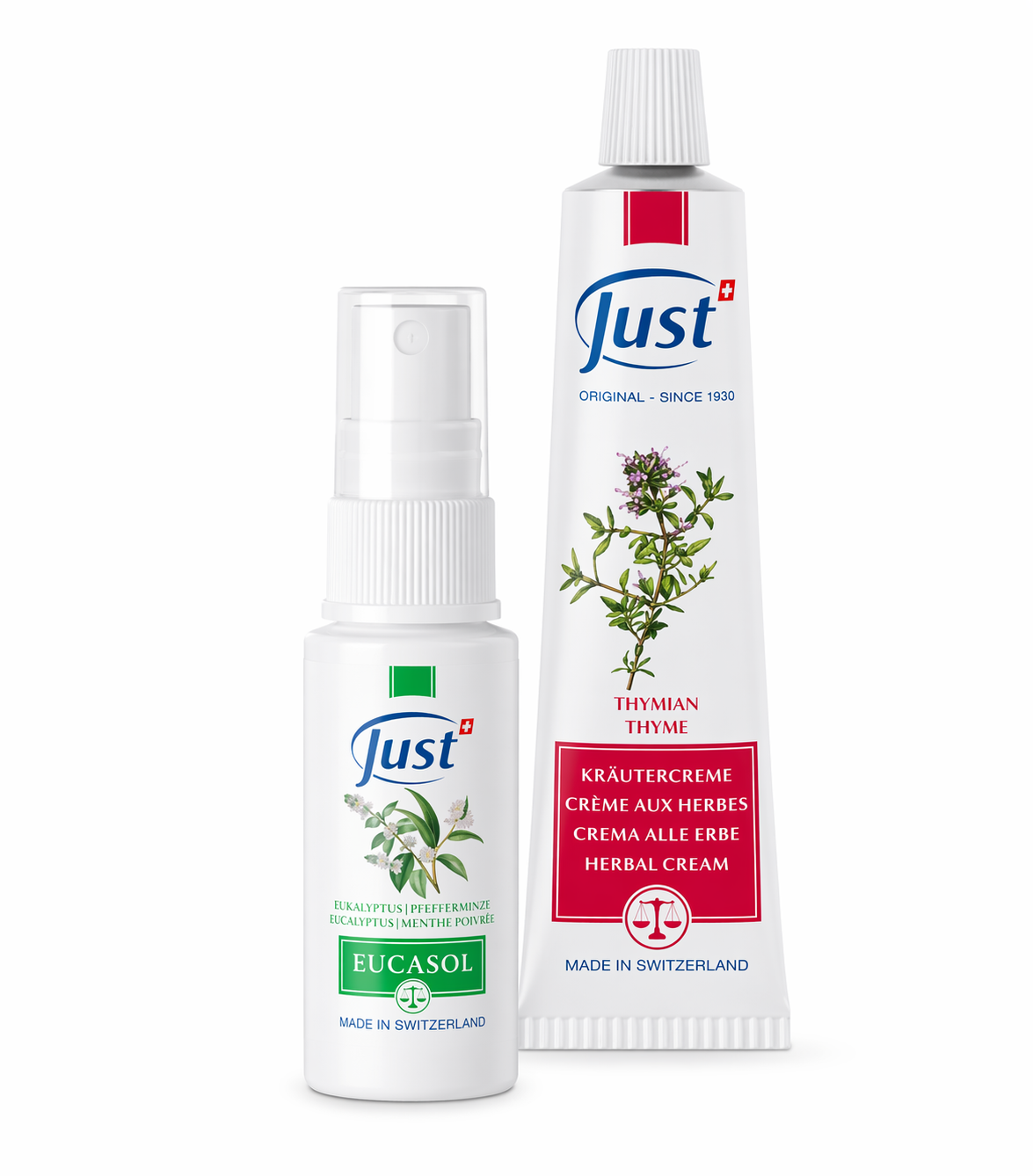 Just | Eucasol 30 ml + Tymiánový krém 30 ml