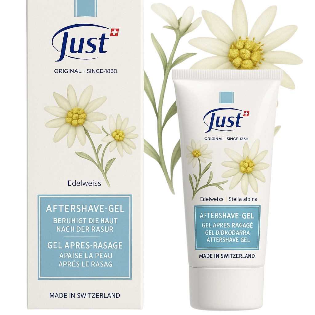 Just Gel po holení s protěží alpskou 60 ml