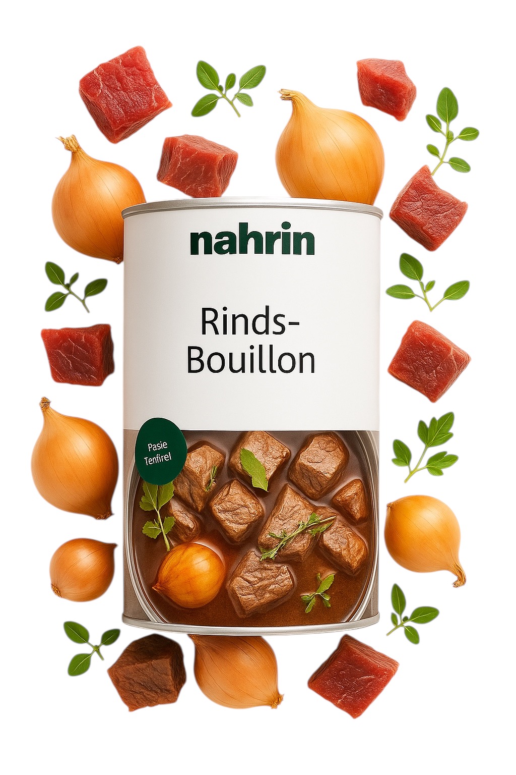 Nahrin Hovězí bujón bez tuku 500 g