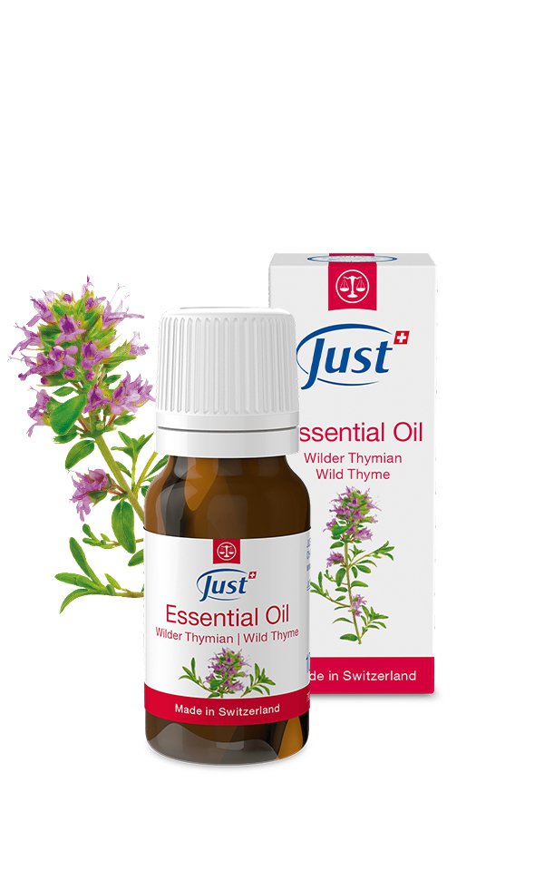 JUST Tymiánový olej 10 ml – 100% přírodní éterický olej z divokého tymiánu