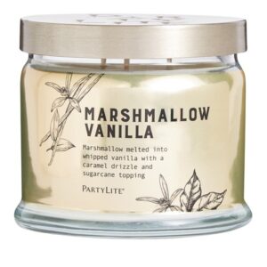 Marshmallow Vanilla Svíčka se 3 knoty