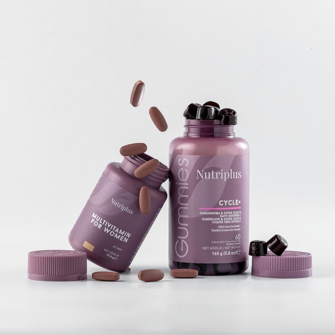 Nutriplus | Cycle+ želé bonbóny 60 kusů - Obrázek 2
