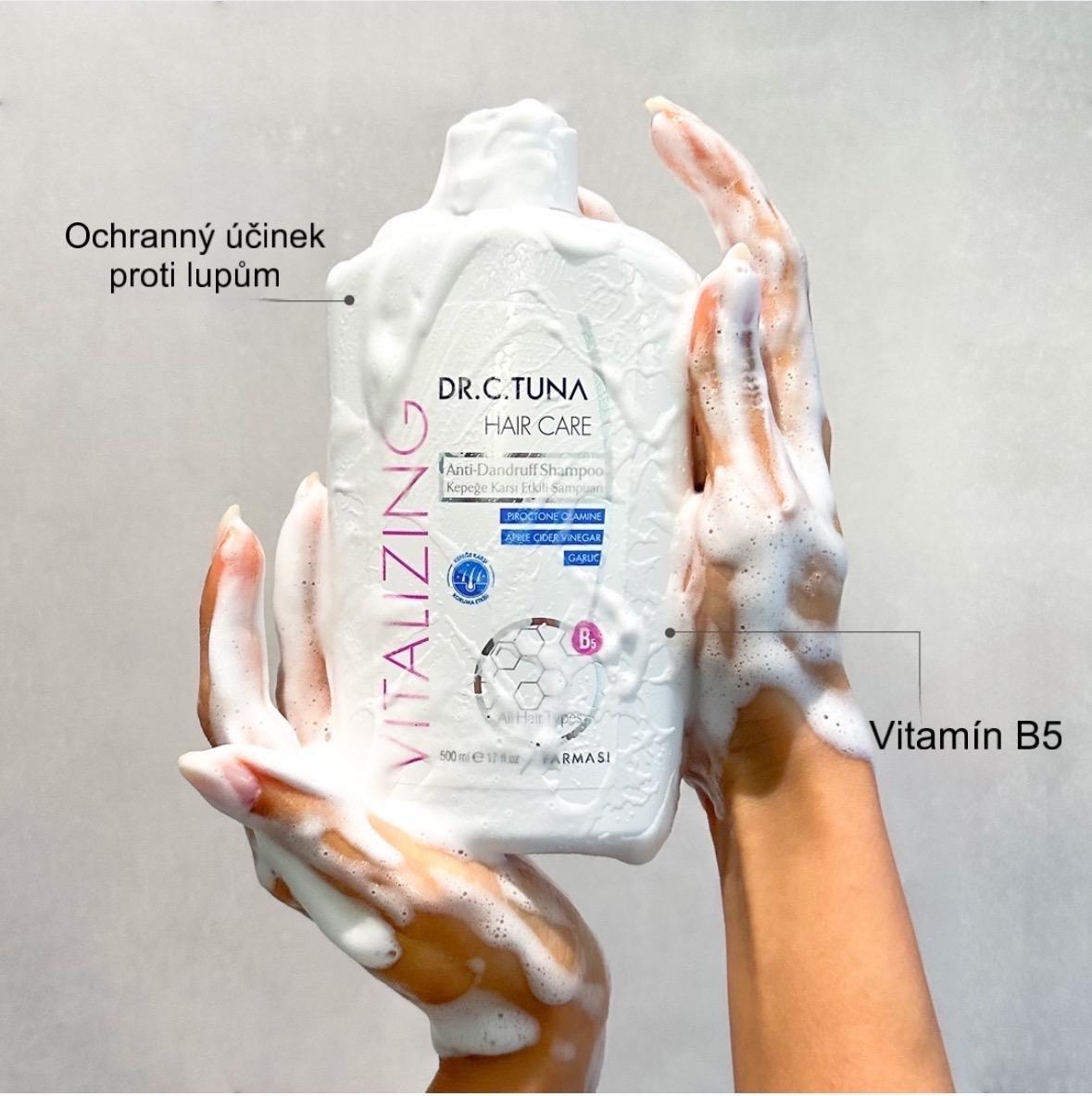 Dr. C. Tuna | Šampon proti lupům 500 ml - Obrázek 2