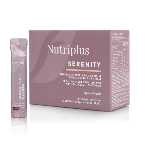 Nutriplus Serenity čaj s broskvovou příchutí 1,7 g x 30 ks