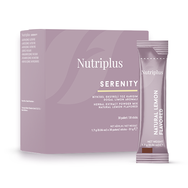 Nutriplus Serenity čaj s citrónovou příchutí 1,7 g x 30 ks