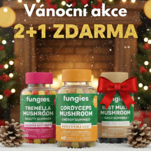 Fungies Gummies 2+1 ZDARMA ( Tremella, Cordyceps, Best multi )