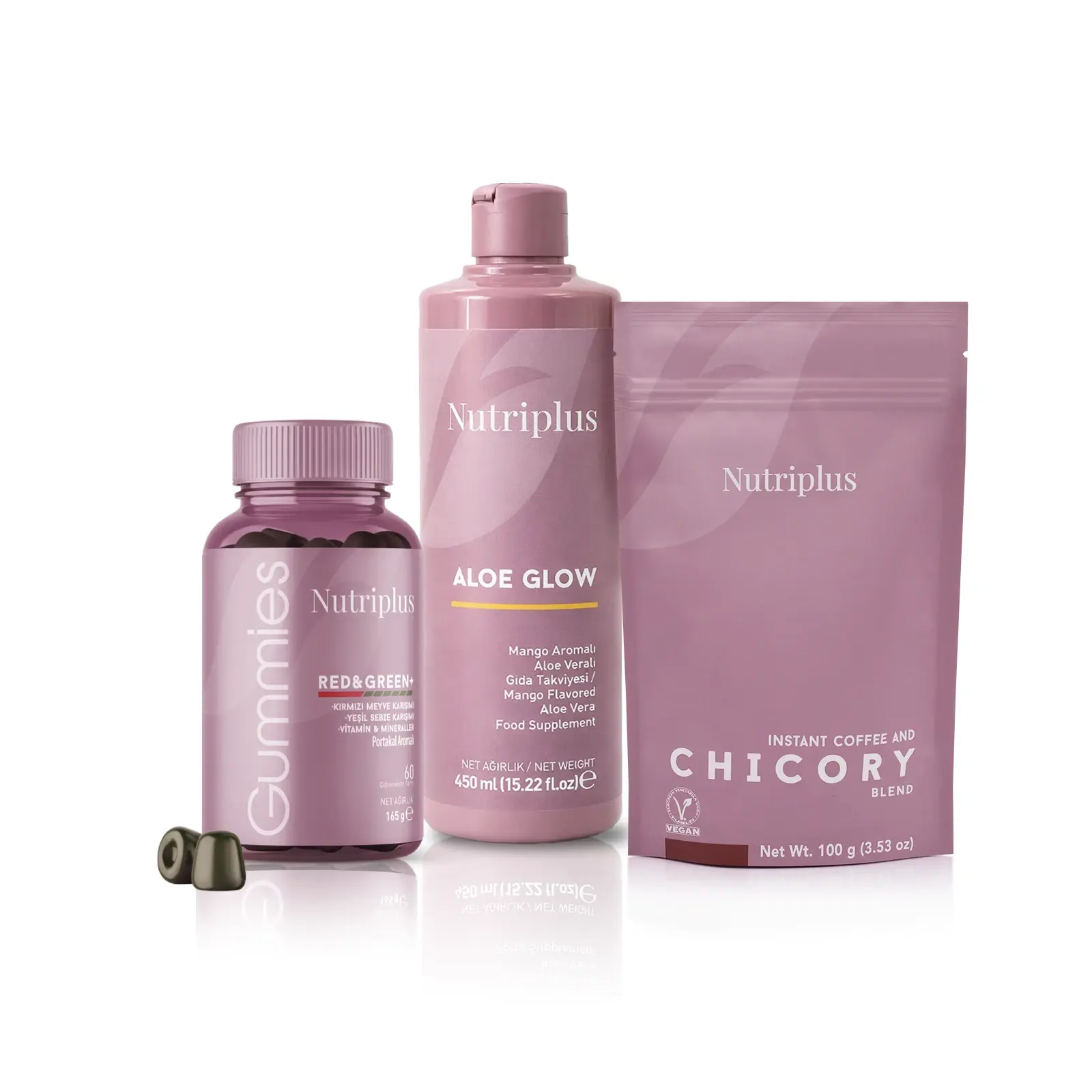 Nutriplus Gummies – Red & Green jsou chutné želé vitamíny inspirované silou červeného ovoce a zelené zeleniny. Kombinují skvělou chuť s praktickým užíváním – ideální pro ty, kteří chtějí podpořit pestrý jídelníček jednoduchou formou. Co přináší? 🍓 „Red“ – inspirováno červeným ovocem 🥬 „Green“ – inspirováno zelenou zeleninou 😋 Lahodná forma želé bonbonů 🎯 Praktické denní užívání Pro koho jsou vhodné? Pro všechny, kteří chtějí pohodlně doplnit vyvážený životní styl – doma, v práci i na cestách.