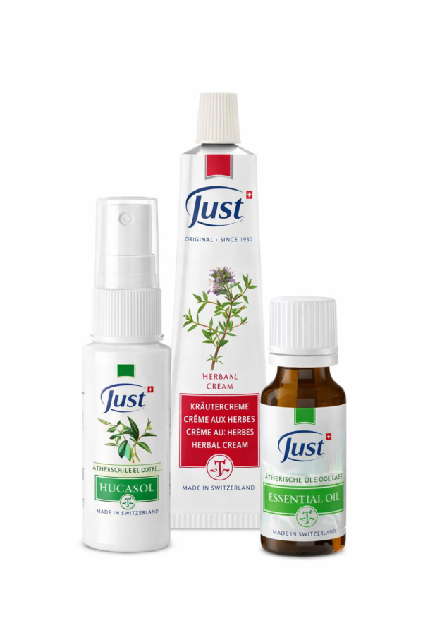 Sada: Eucasol 30 ml, Tymiánový krém 30 ml, 31 bylinný olej 20 ml