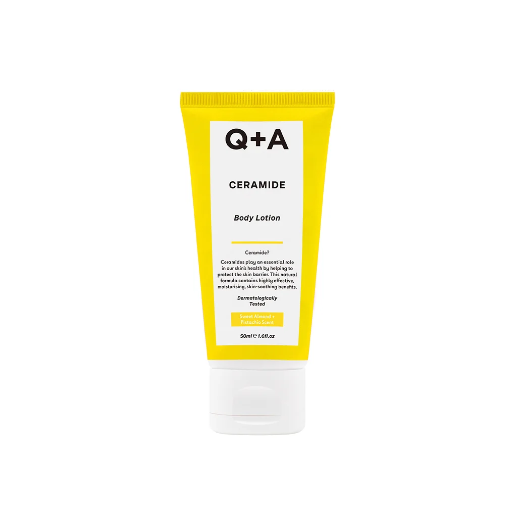 Q+A Ceramide Body Lotion – regenerační tělové mléko s ceramidy 50 ml