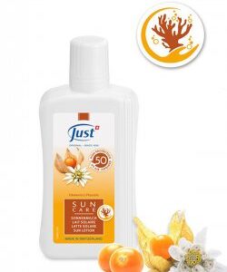 JUST Sun Care Opalovací mléko SPF 50 100 ml – vysoká ochrana pro citlivou pokožku