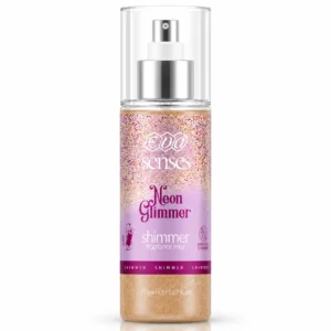 EVA Senses Neon Glimmer Shimmer Třpytivý tělový sprej 150 ml